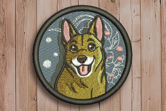 Dog in Circle: A Seasonal Embroidery Review