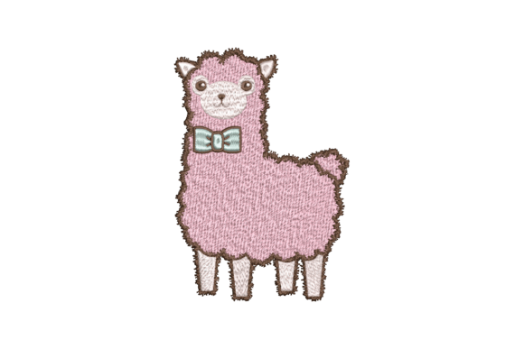 Llama Embroidery Design Review for Personalized Gifts