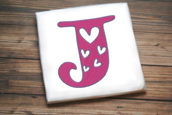 Review: Alphabet Letter J Multi Heart for Holiday Gifts
