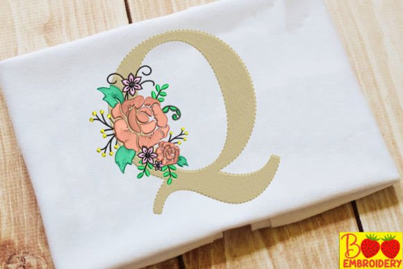 Review: Letter Q and Flower for Boutique Apparel