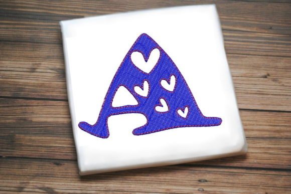 Reviewing Alphabet Letter a Multi Heart for Gifts
