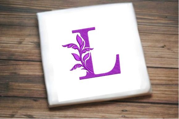 Reviewing Letter L Beautiful Monogram for Holiday Sales