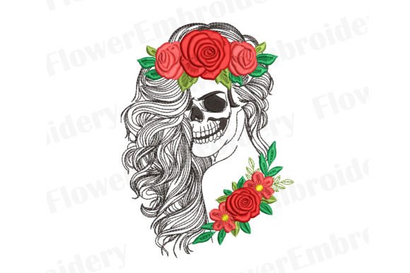 Santa Muerte Embroidery Review for Holiday Shops