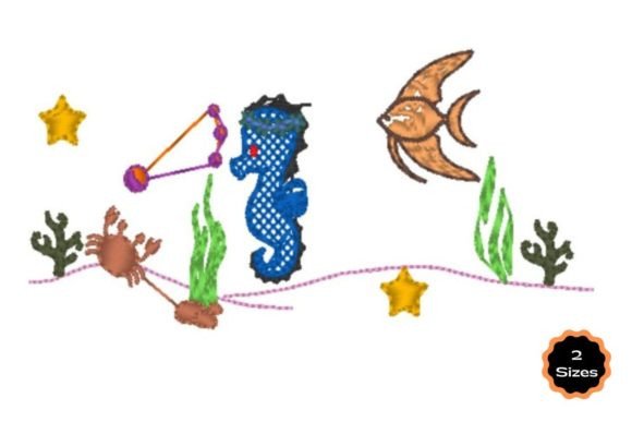 Sea Animals Embroidery Review for Boutique Apparel